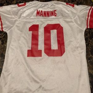 Reebok Giants Eli Manning Football Jersey